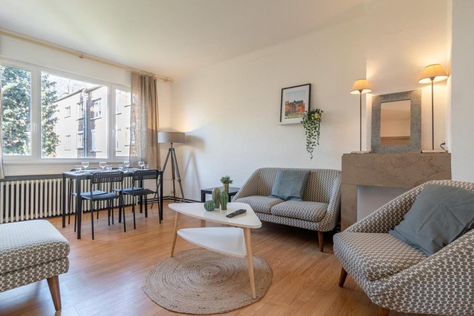 Vieux Lille Bright Fully-Equipped Apartment! Luaran gambar